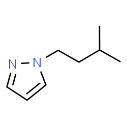 ChemSpider 2D Image | 1-(3-Methylbutyl)-1H-pyrazole | C8H14N2