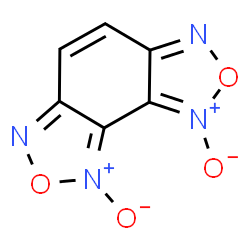 ChemSpider 2D Image | [1,2,5]Oxadiazolo[3,4-e][2,1,3]benzoxadiazole 1,8-dioxide | C6H2N4O4