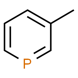 ChemSpider 2D Image | 3-Methylphosphinine | C6H7P