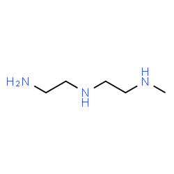 ChemSpider 2D Image | N-(2-Aminoethyl)-N'-methyl-1,2-ethanediamine | C5H15N3