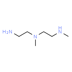 ChemSpider 2D Image | N-(2-Aminoethyl)-N,N'-dimethyl-1,2-ethanediamine | C6H17N3