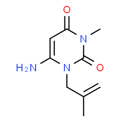 ChemSpider 2D Image | Amisometradine | C9H13N3O2