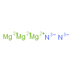 ChemSpider 2D Image | trimagnesium;nitrogen(3-) | Mg3N2