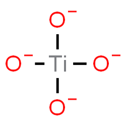ChemSpider 2D Image | titanate | O4Ti