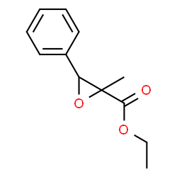 ChemSpider 2D Image | Ethyl 2,3-epoxy-2-methyl-3-phenylpropionate | C12H14O3