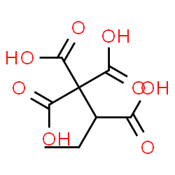 ChemSpider 2D Image | Butanetetracarboxylic acid | C8H10O8