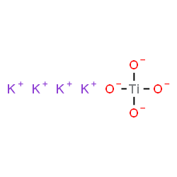 ChemSpider 2D Image | Tetrapotassium tetraoxidotitanium | K4O4Ti