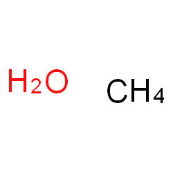 ChemSpider 2D Image | methane hydrate | CH6O
