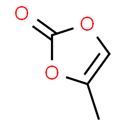 ChemSpider 2D Image | 4-Methyl-1,3-dioxol-2-one | C4H4O3