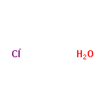 InChI=1/ClH.H2O/h1H;1H2/p-1