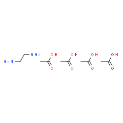 ChemSpider 2D Image | 1,2-Ethanediamine acetate (1:4) | C10H24N2O8