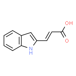 ChemSpider 2D Image | Indoleacrylic acid | C11H9NO2