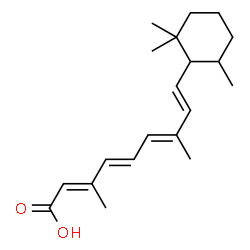 ChemSpider 2D Image | 5,6-Dihydroretinoic acid | C20H30O2