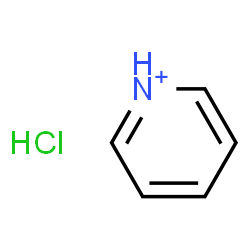 ChemSpider 2D Image | Pyridinium, hydrochloride (1:1) | C5H7ClN
