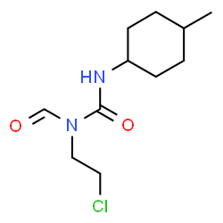 ChemSpider 2D Image | 1-(2-Chloroethyl)-1-formyl-3-(4-methylcyclohexyl)urea | C11H19ClN2O2