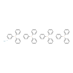ChemSpider 2D Image | Phosphine, triphenyl-, palladium(2+) salt (4:1) | C72H60P4Pd