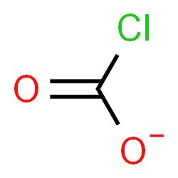 ChemSpider 2D Image | Carbonochloridate | CClO2