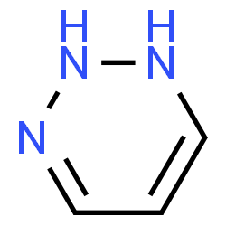 ChemSpider 2D Image | 1,2-Dihydro-1,2,3-triazine | C3H5N3