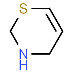 ChemSpider 2D Image | 3,4-Dihydro-2H-1,3-thiazine | C4H7NS