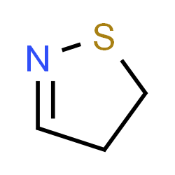 ChemSpider 2D Image | 4,5-Dihydro-1,2-thiazole | C3H5NS
