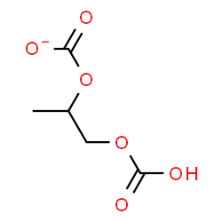 ChemSpider 2D Image | Propylene carbonate | C5H7O6