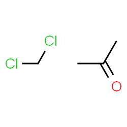 ChemSpider 2D Image | Acetone - dichloromethane (1:1) | C4H8Cl2O