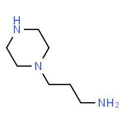 ChemSpider 2D Image | 1-(3-Aminopropyl)piperazine | C7H17N3