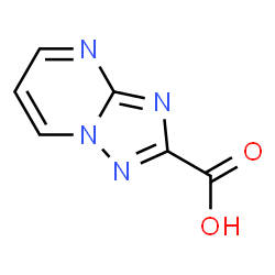 ChemSpider 2D Image | [1,2,4]Triazolo[1,5-a]pyrimidine-2-carboxylic acid | C6H4N4O2