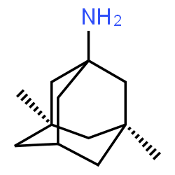 ChemSpider 2D Image | (3R,5S)-3,5-Dimethyl-1-adamantanamine | C12H21N