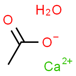 ChemSpider 2D Image | Calcium acetate monohydrate | C2H5CaO3