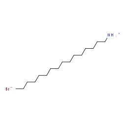 ChemSpider 2D Image | 1-Hexadecanaminium bromide | C16H36BrN