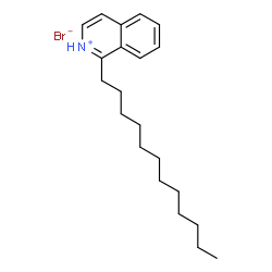 ChemSpider 2D Image | Laurylisoquinolinium bromide | C21H32BrN