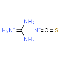ChemSpider 2D Image | Amino(imino)methanaminium (thioxomethylene)azanide | C2H6N4S