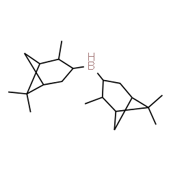 ChemSpider 2D Image | Bis(2,6,6-trimethylbicyclo[3.1.1]hept-3-yl)borane | C20H35B