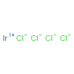 ChemSpider 2D Image | iridium(+3) cation tetrachloride | Cl4Ir