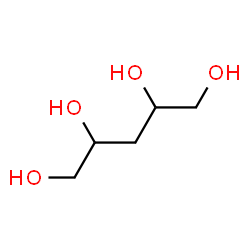ChemSpider 2D Image | 3-Deoxypentitol | C5H12O4