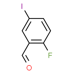 ChemSpider 2D Image | 2-Fluoro-5-iodobenzaldehyde | C7H4FIO