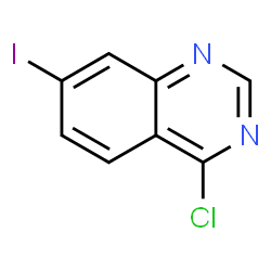 ChemSpider 2D Image | 4-Chloro-7-iodoquinazoline | C8H4ClIN2