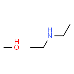 ChemSpider 2D Image | Methanol - N-ethylethanamine (1:1) | C5H15NO