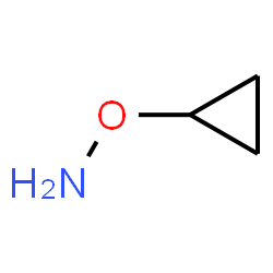 ChemSpider 2D Image | (Aminooxy)cyclopropane | C3H7NO