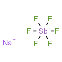 ChemSpider 2D Image | Sodium hexafluoroantimonate | F6NaSb