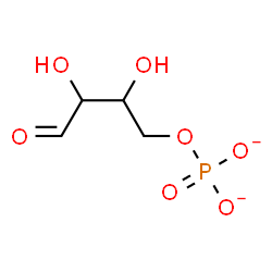 ChemSpider 2D Image | 2,3-Dihydroxy-4-oxobutyl phosphate | C4H7O7P