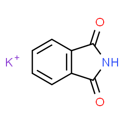 ChemSpider 2D Image | 1H-Isoindole-1,3(2H)-dione, potassium salt | C8H5KNO2
