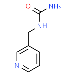 ChemSpider 2D Image | 1-(3-Pyridylmethyl)urea | C7H9N3O