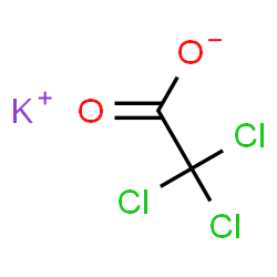 ChemSpider 2D Image | Potassium trichloroacetate | C2Cl3KO2