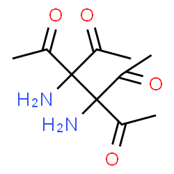 ChemSpider 2D Image | 3,4-Diacetyl-3,4-diamino-2,5-hexanedione | C10H16N2O4