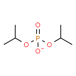 ChemSpider 2D Image | diisopropyl phosphate anion | C6H14O4P
