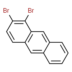 ChemSpider 2D Image | 1,2-Dibromoanthracene | C14H8Br2