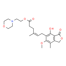 ChemSpider 2D Image | (Z)-mycophenolate mofetil | C23H31NO7