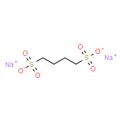 ChemSpider 2D Image | Disodium 1,4-butanedisulfonate | C4H8Na2O6S2